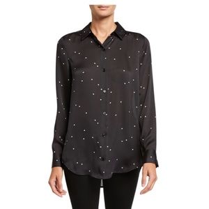 Equipment Essential Button Down Shirt - star print